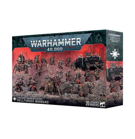 Warhammer 40K: Chaos Space Marines - Hellforged Warband