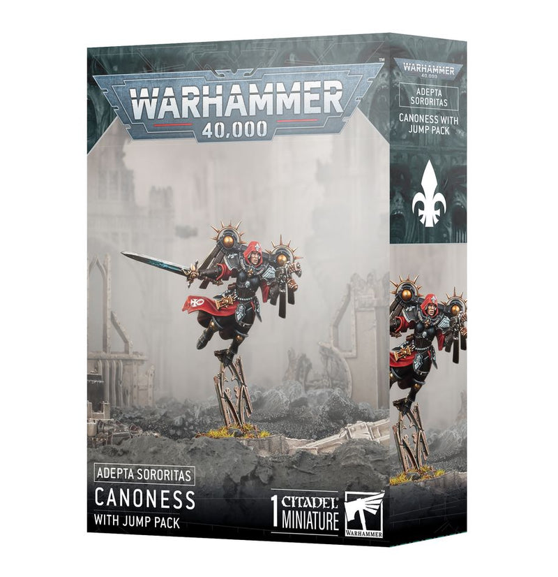 Adepta Sororitas: Canoness with Jump Pack (Pre-Order)