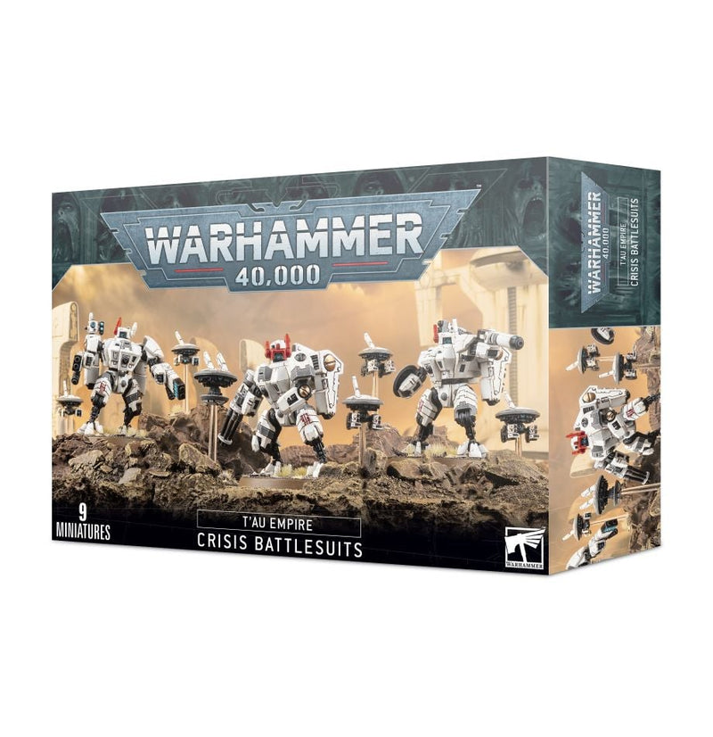 Warhammer 40K: Tau Empire - XV8 Crisis Battlesuits