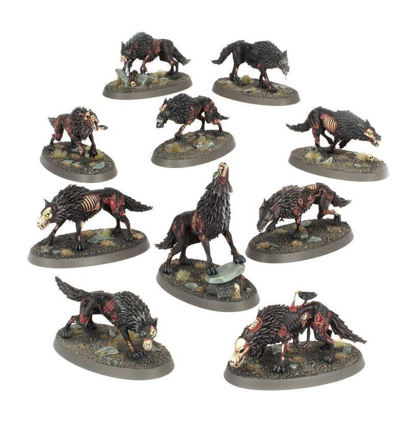 Warhammer: Age of Sigmar - Soulblight Gravelords: Dire Wolves