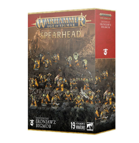 Warhammer Age of Sigmar: Spearhead Orruk Warclans - Ironjawz Bigmob