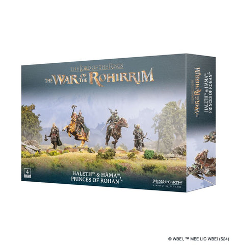 Middle Earth SBG:  Haleth & Hama Princes of Rohan