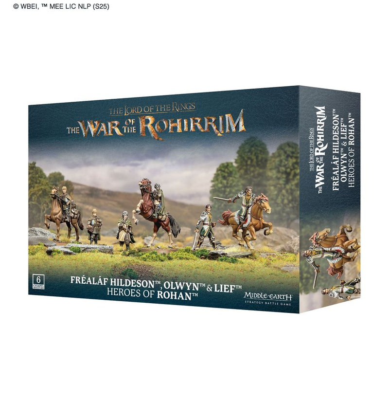 Middle Earth SBG: The Lord of the Rings - Fréaláf Hildeson™, Olwyn™ & Lief™, Heroes of Rohan™