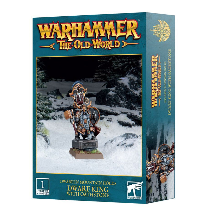 Warhammer The Old World: Dwarf King with Oathstone