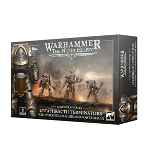 Warhammer: The Horus Heresy – Legiones Astartes: Cataphractii Terminators with Volkite Chargers and Power Mauls (Pre-Order)