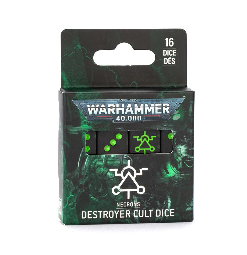 Warhammer 40K - Necrons Destroyer Cult Dice