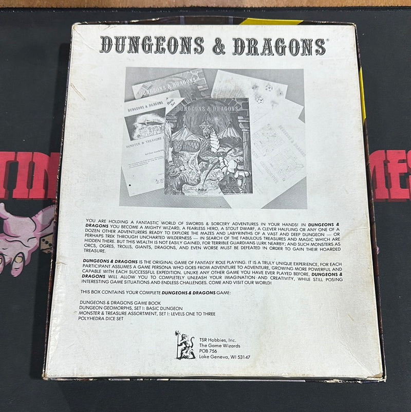 Dungeons & Dragons 1E: Holmes Basic Set (Third Printing)