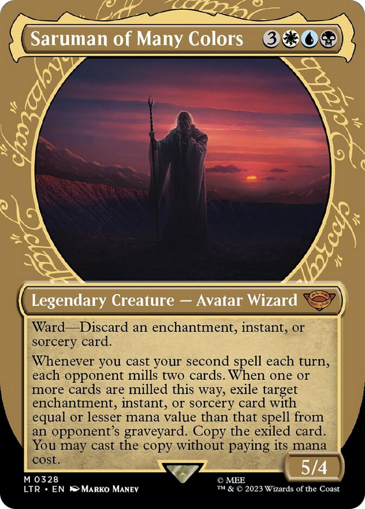 Saruman of Many Colors (Showcase Ring Frame) [The Lord of the Rings: T Saruman of Many Colors (Showcase Ring Frame) [The Lord of the Rings: T