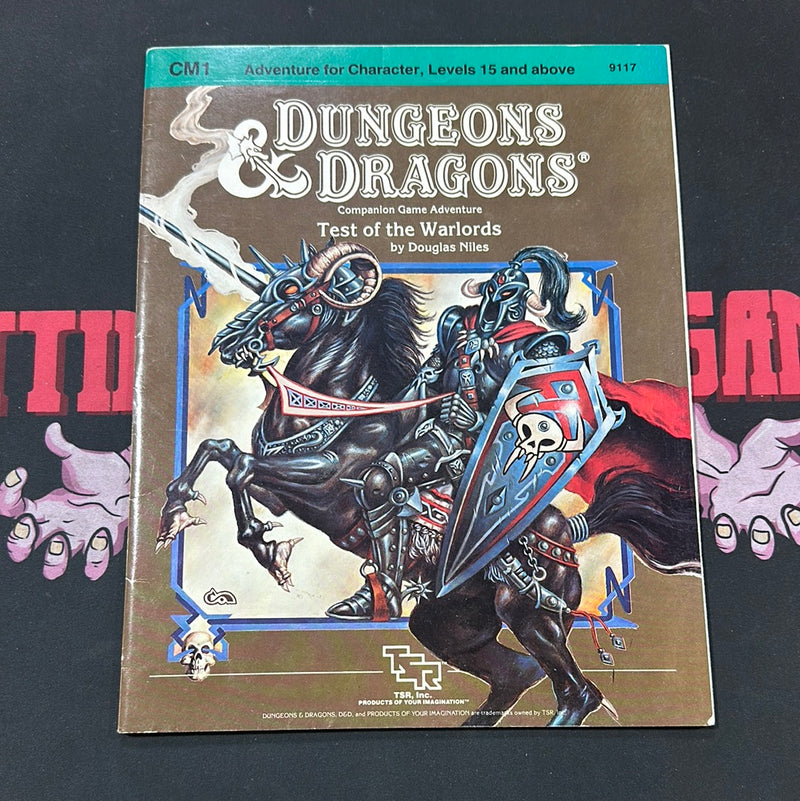 Dungeons & Dragons 1E: Test of the Warlords CM1