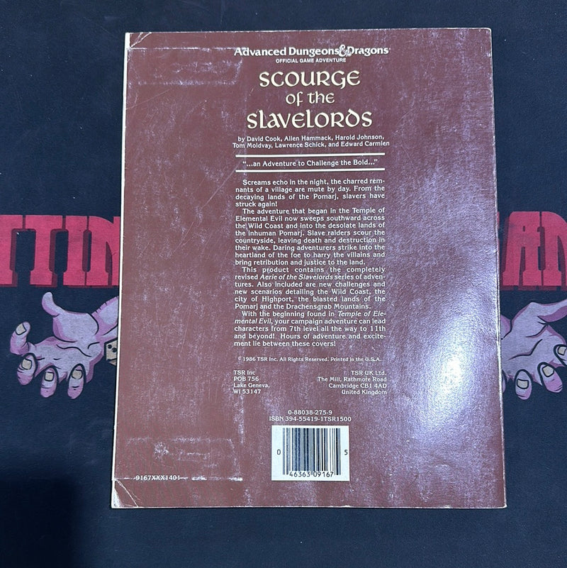 Advanced Dungeons & Dragons 1E: Scourge of the Slavelords