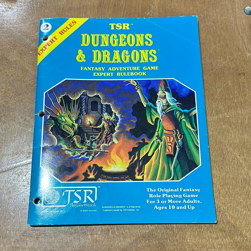 Dungeons & Dragons 1E: Expert Set (2nd Printing) A