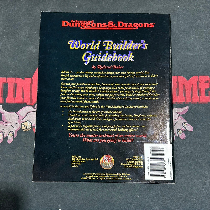 Advanced Dungeons & Dragons 2E: World Builder’s Guidebook