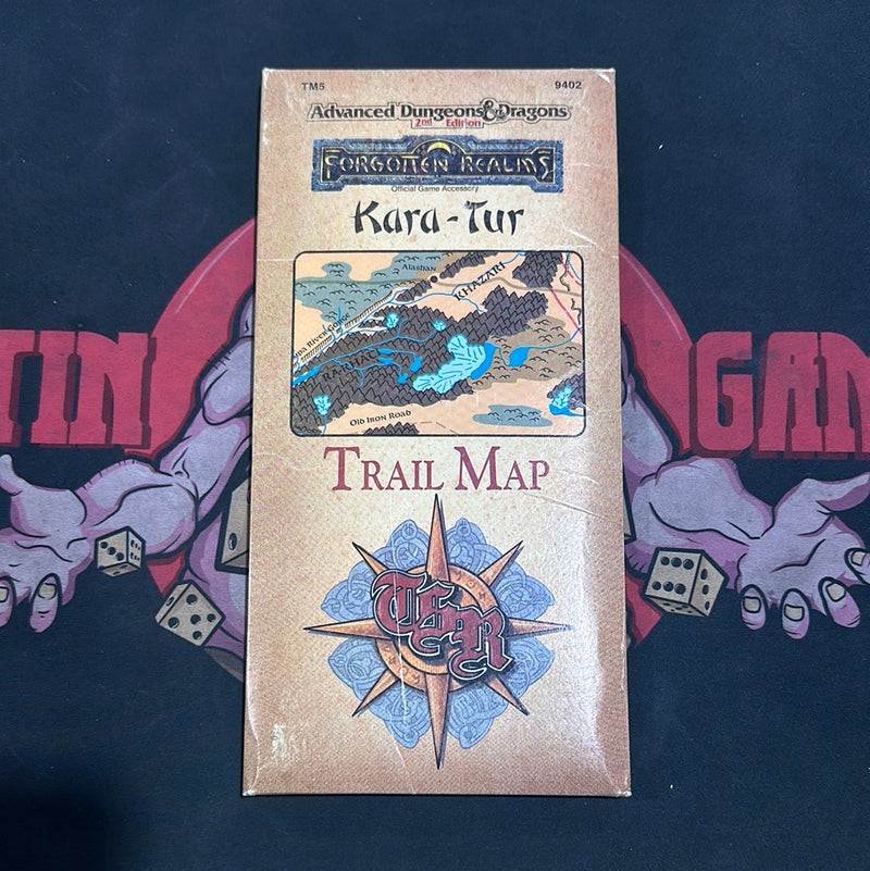 Advanced Dungeons & Dragons 2E: Kara-Tur Trail Map C