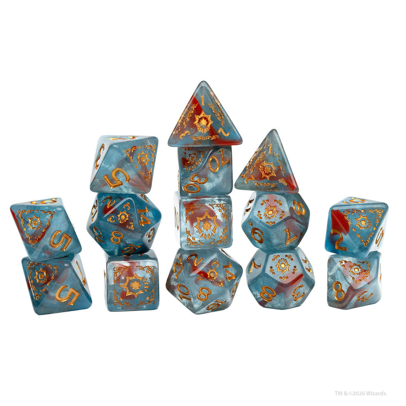 Dungeons & Dragons Adventure Dice - Cleric: Light Blue, Red