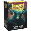Dragon Shield Sleeves - Turquoise Matte