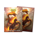 Dragon Shield Sleeves: Matte Dual Art - Fire Horse 2026 (100)