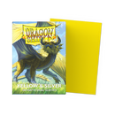 Dragon Shield Sleeves: Matte Dual - Yellow & Silver (100)