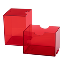 Dragon Shield Strongbox - Clear Red