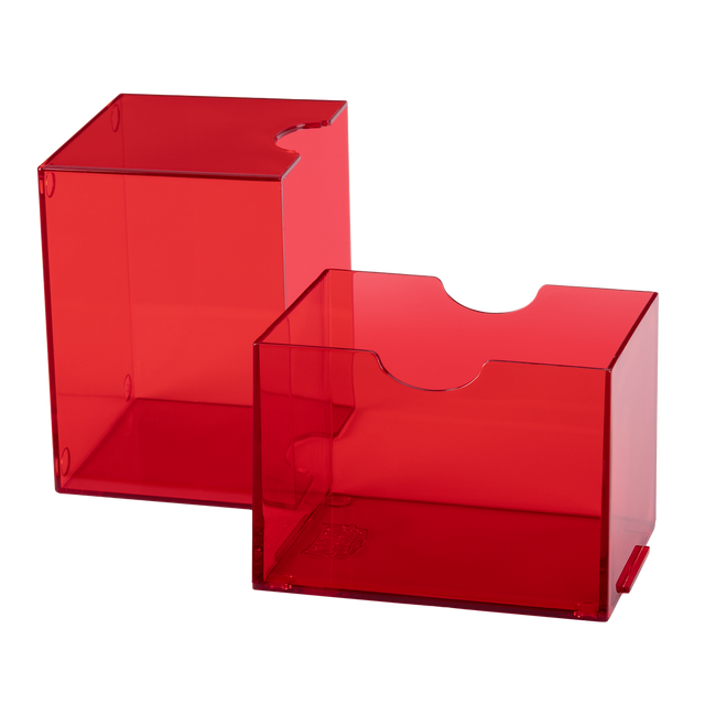 Dragon Shield Strongbox - Clear Red