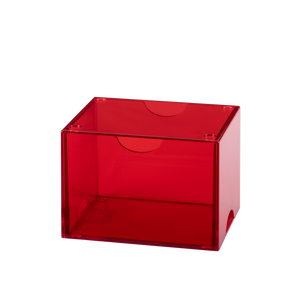 Dragon Shield Strongbox - Clear Red