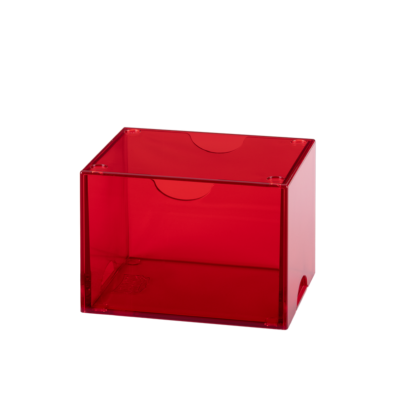 Dragon Shield Strongbox - Clear Red