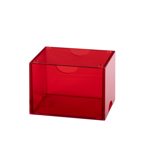 Dragon Shield Strongbox - Clear Red