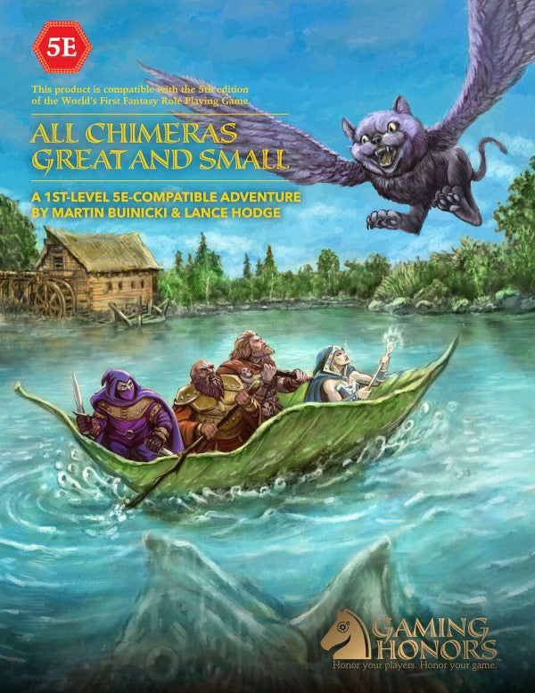 All Chimeras Great and Small: Compatible with D&D 5E