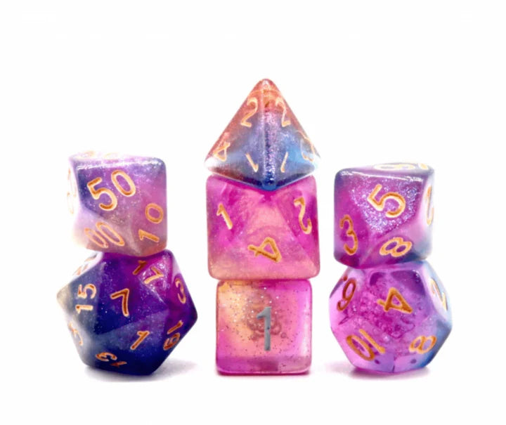 FBG1269 Andromedas Nebula (Polyhedral Dice Set)