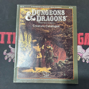 Dungeons & Dragons 1E - Creature Catalogue