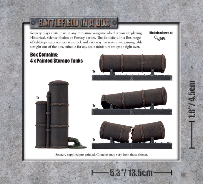 BB601 Gothic Industrial: Storage Tanks