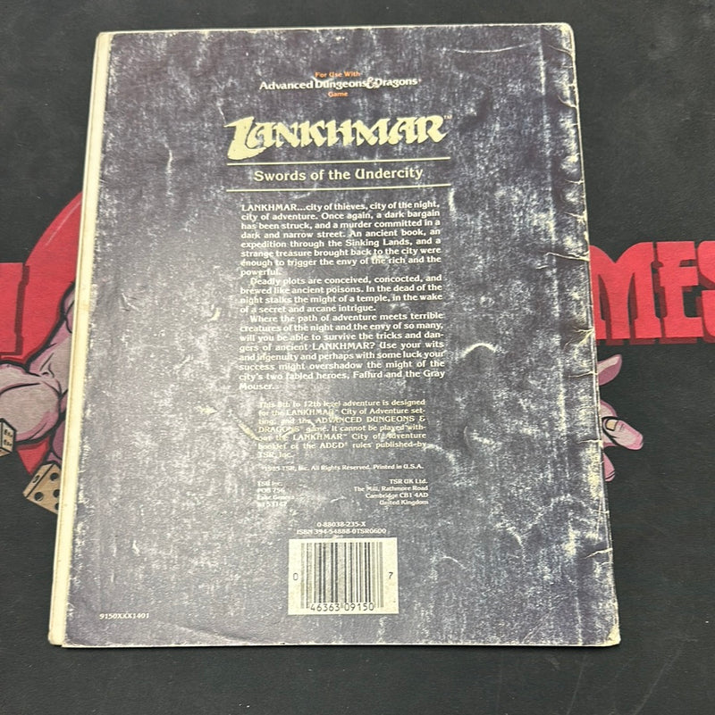 Advanced Dungeons & Dragons 1E: Lankhmar - Swords of the Undercity B