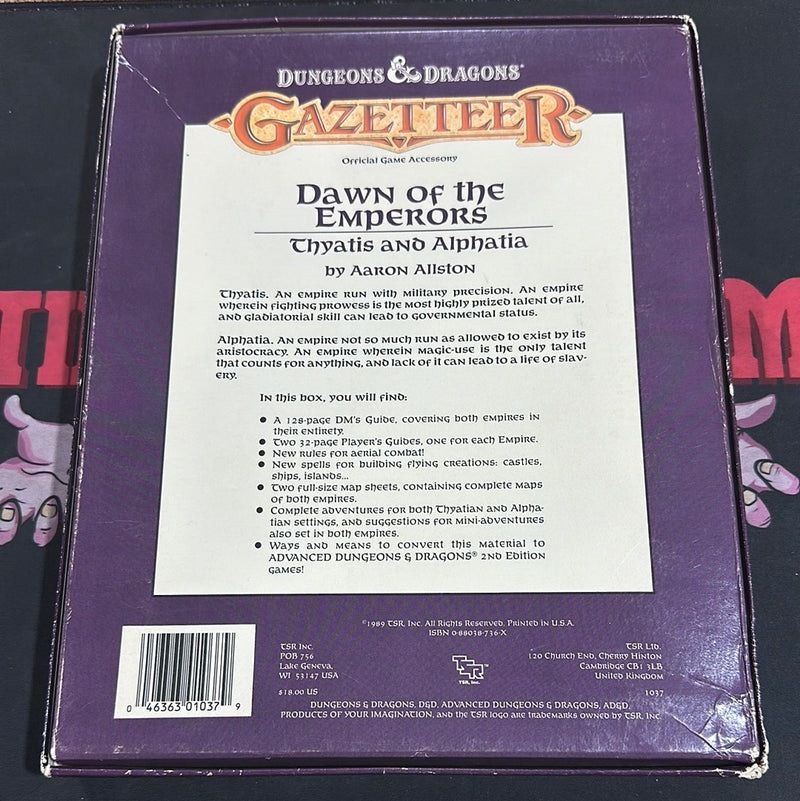 Dungeons & Dragons Gazetteer: Dawn of the Emperors Thyatis and Alphatia