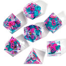 Captured Magic Sharp Resin Dice Vapor Wave Blossom