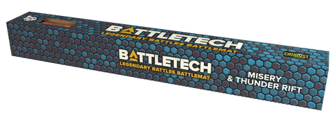 BattleTech BattleMat: Legendary Battles Battlemat - Misery & Thunder Rift
