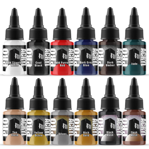 Pro Acryl Starter Paint Set