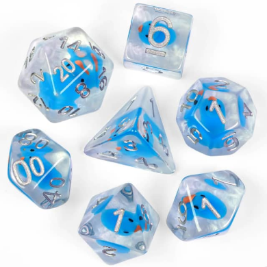 FBG2331 Bubble Bath Duck (Polyhedral Dice Set)
