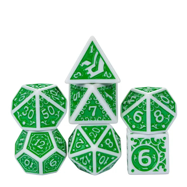 FBG2619 Budding Clarity (Polyhedral Dice Set)