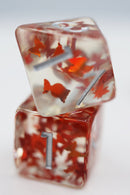 FBG2311 Butterfly Kiss - Orange (Polyhedral Dice Set)