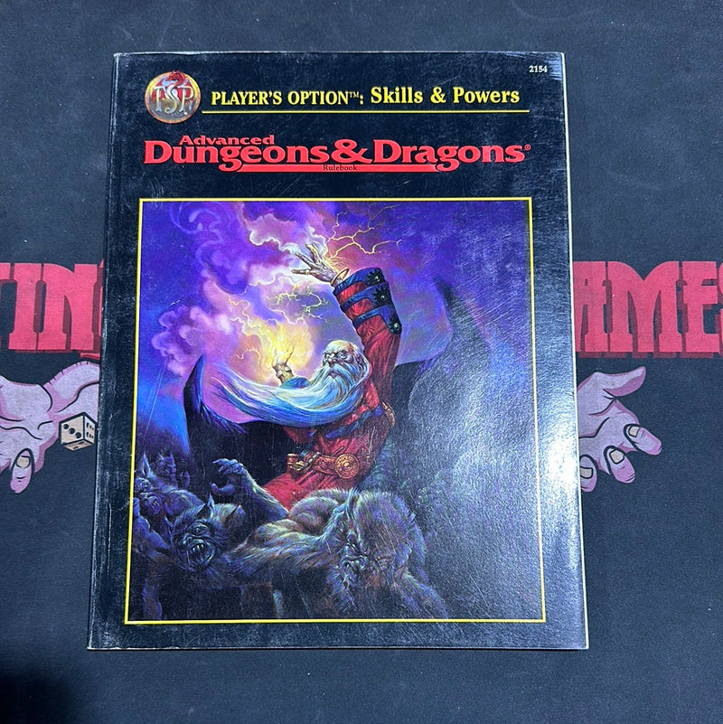 Advanced Dungeons & Dragons 2E: Player’s Option: Skills & Powers (Soft Cover) B