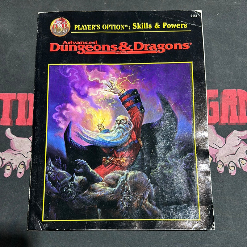 Advanced Dungeons & Dragons 2E: Player’s Option: Skills & Powers (Soft Cover)