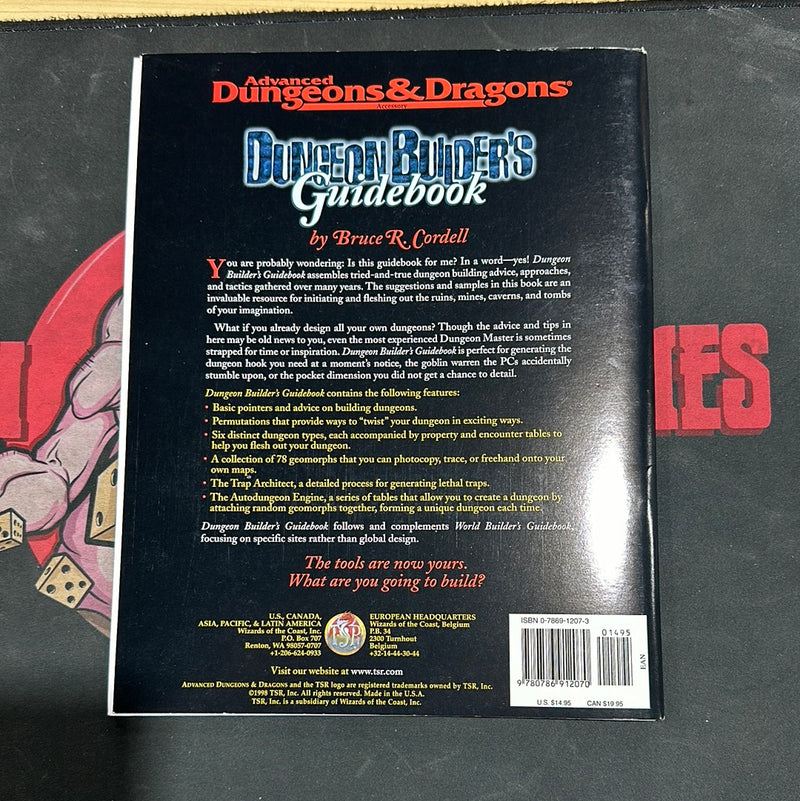 Advanced Dungeons & Dragons 2E: Dungeon Builder’s Guidebook