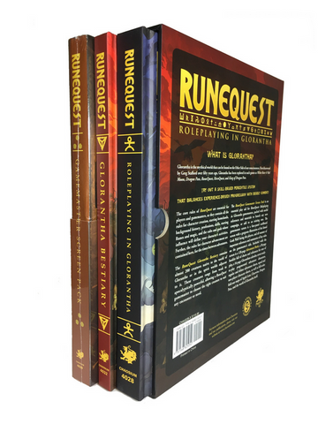 RuneQuest RPG: Roleplaying in Glorantha Deluxe Slipcase Set