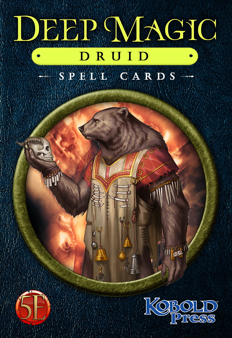 Kobold Press 5E: Deep Magic Spell Cards - Druid