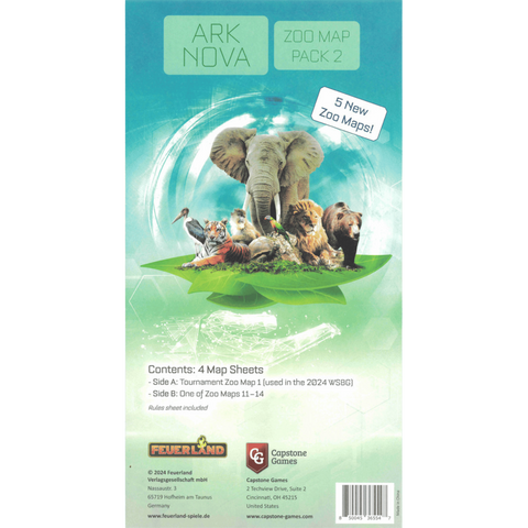 Ark Nova Zoo Map Pack 2