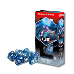 Dungeons & Dragons Adventure Dice Set: Cleric - Blue/White