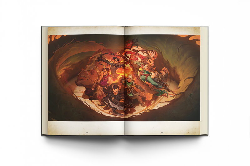 The Chronicles of Exandria Vol. 1 The Tale of Vox Machina Artbook