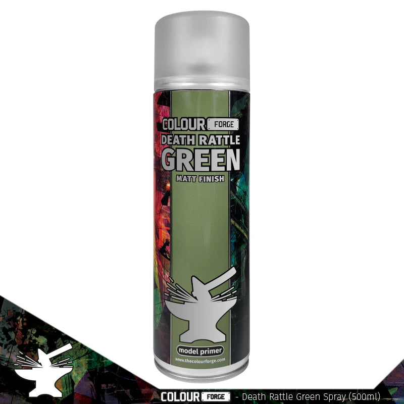 Colour Forge Spray: Death Rattle Green (500ML)