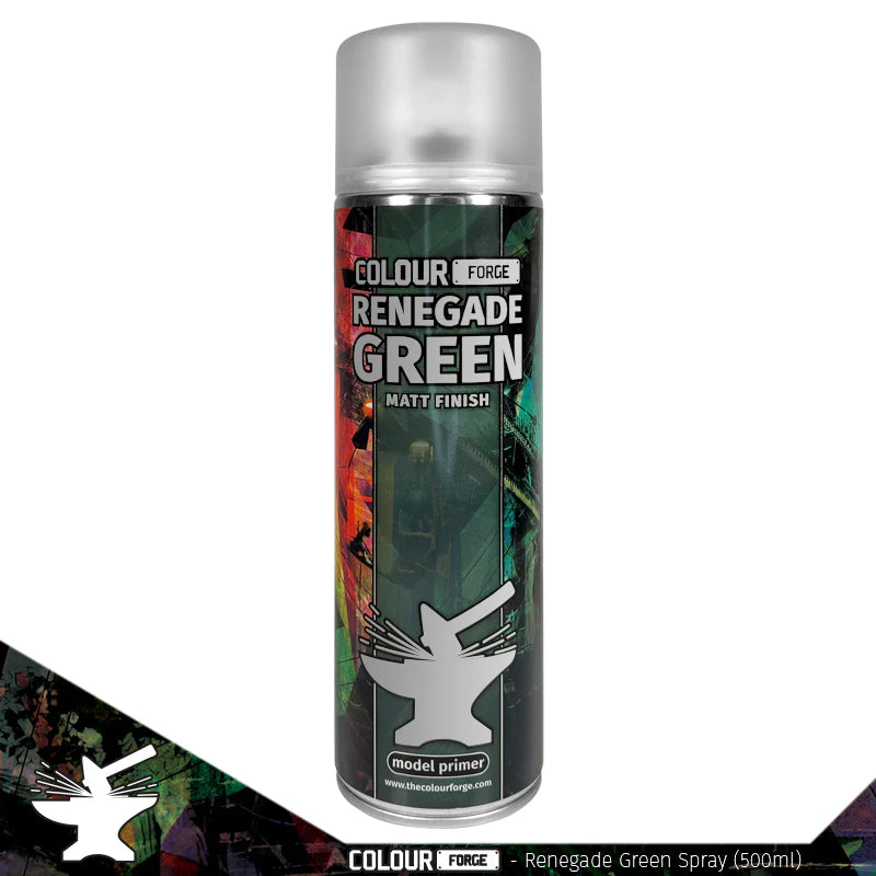 Colour Forge Spray: Renegade Green (500ML)