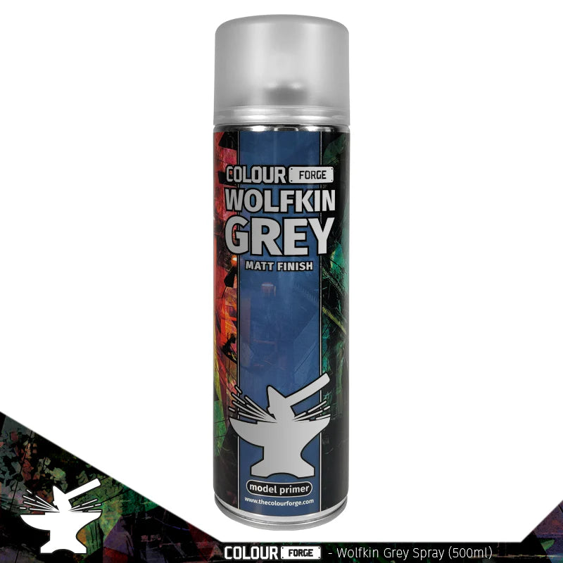 Colour Forge Spray: Wolfkin Grey (500ML)