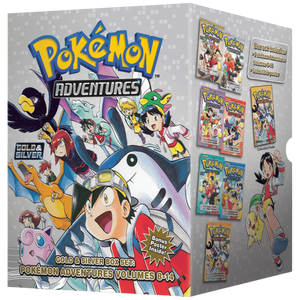 pokemon adventures - gold and silver box set (volumes. 8-14)
